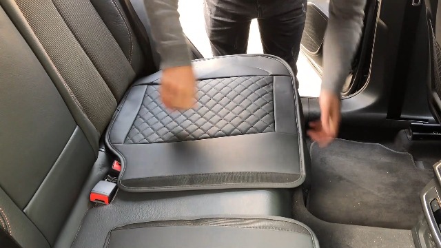 Reinstalling the Seat Covers After Cleaning