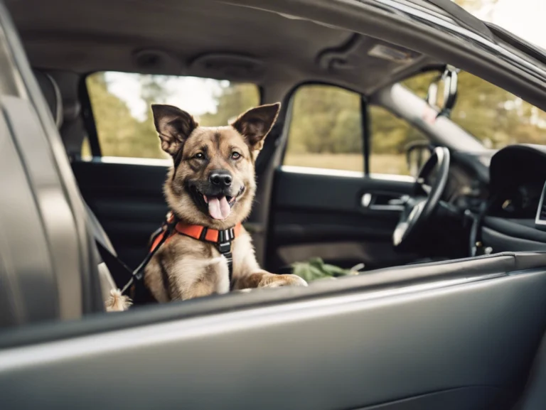 How to Secure a Dog in a Car With a Leash? Safe & Simple