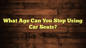 what age can you stop using booster seat in car